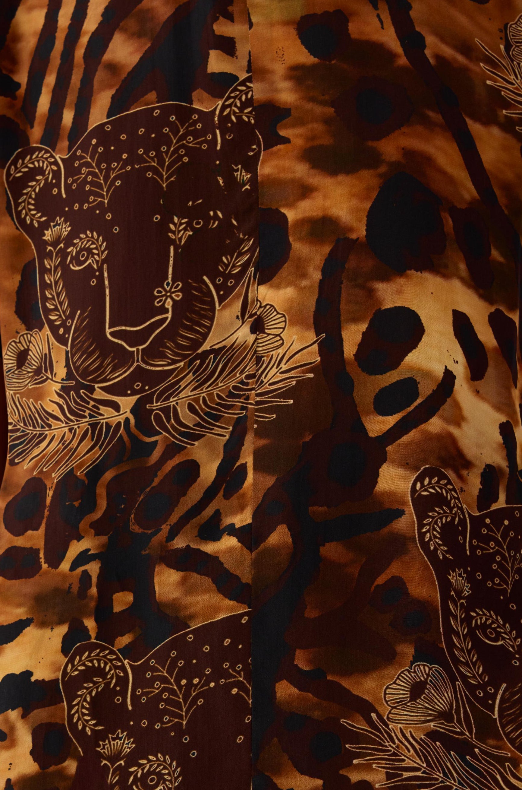 Extra Hot Pre Stitched Saree in Panther