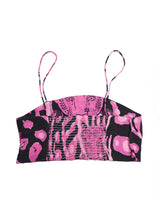 Black Pink Panther Bralette